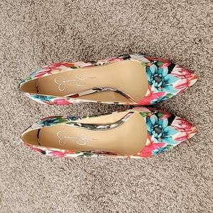 Floral Heels